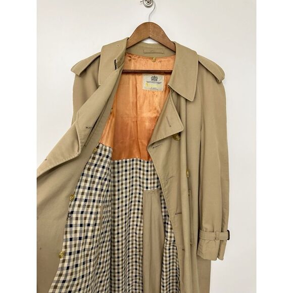 Aquascutum Aqua 5 Trench Coat Size 40 - Picture 5 of 12
